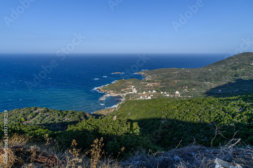 Bild auf Leinwand Wild coastal terrain of the Neapoli Voion region, Laconia, Greece