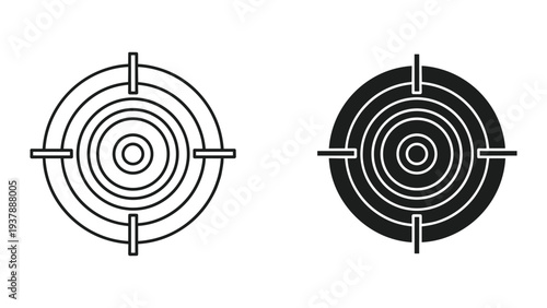 Target Crosshair Precision Aim Business Goal