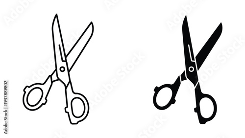 Scissors Cutting Symbol Commerce