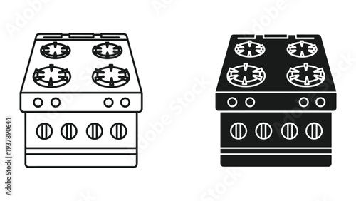 Kitchen Stove Range Appliance Cooking Heat Element