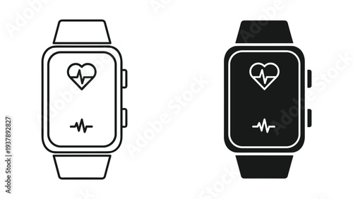 Smartwatch Heart Rate Monitor Health Technology