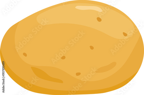 Simple Potato Illustration