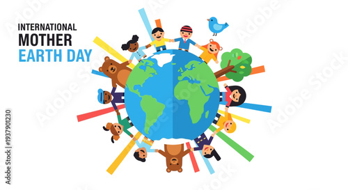 Global Community Celebrating International Mother Earth Day with Environmental Activism and Conservation Efforts Around the World