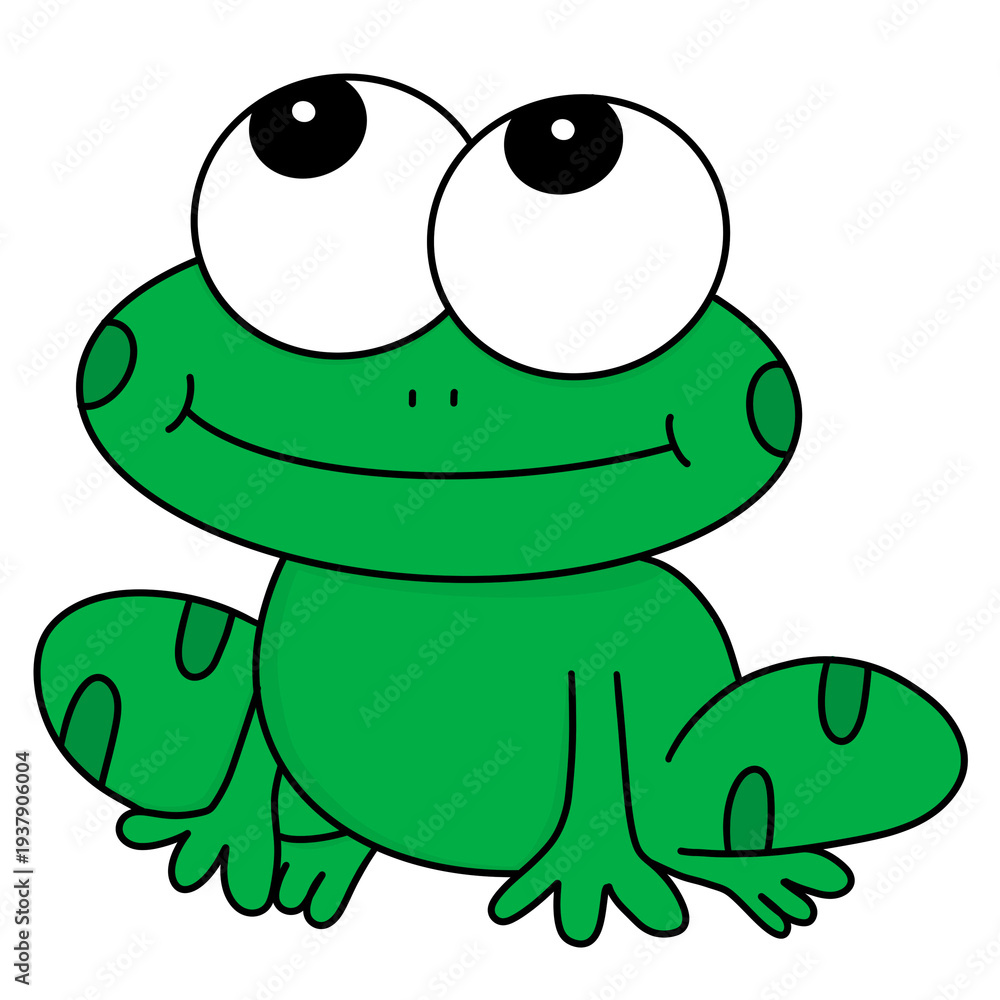 Fototapeta premium green frog