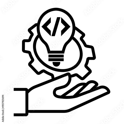 software development Line Icon