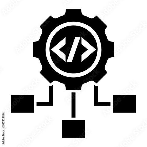 software development Solid icon