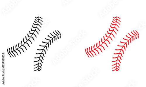 Baseball ball vector icon, Black softball logo, icon, silhouette, baseball outline vector illustration