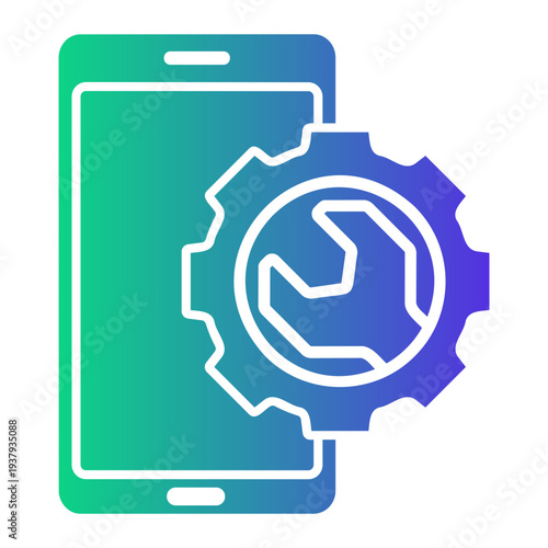 software development Gradient icon