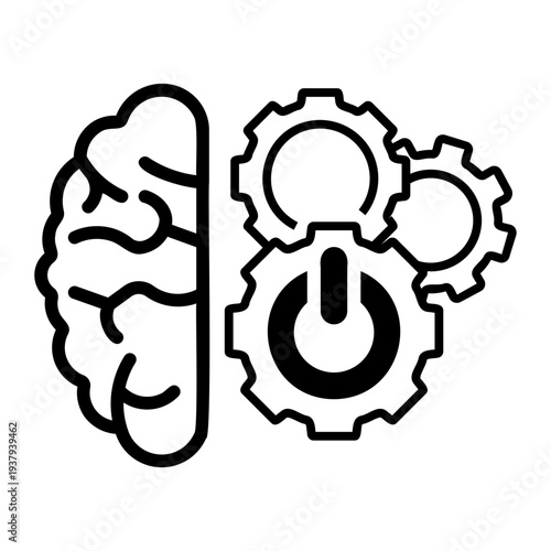 critical thinking Line Icon