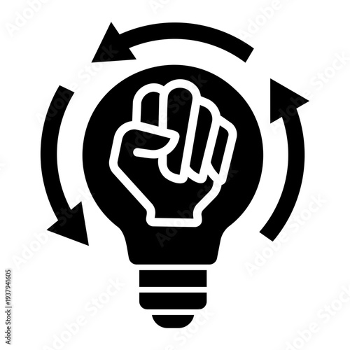 critical thinking Solid icon