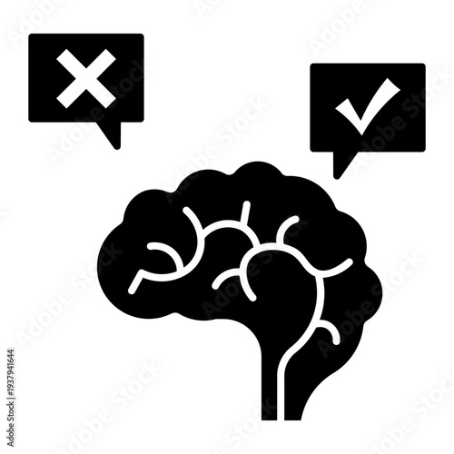 critical thinking Solid icon