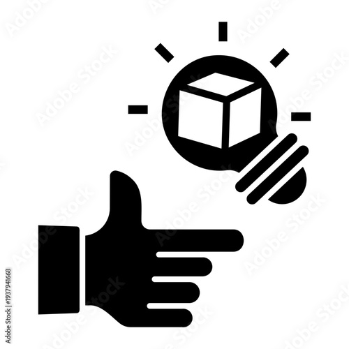 critical thinking Solid icon