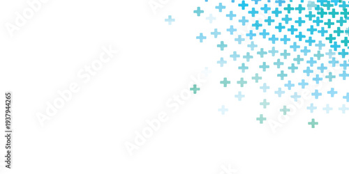 Abstract blue winter background with alpha channel featuring a festive snowflake pattern and holiday star decorations for a seasonal Christmas card design