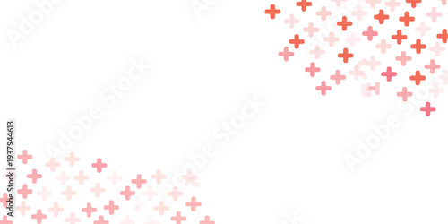 A festive red and white watercolor Christmas background featuring a heart shape pattern of stars and snow for a romantic winter holiday card design