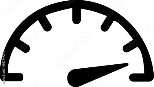 Speedometer, tachometer icon. Speed indicator sign. Internet car speed. Performance concept. Speedometer set. Fast speed sign. Flat simple icon - stock vector. See Less. isolated on transparent backgr