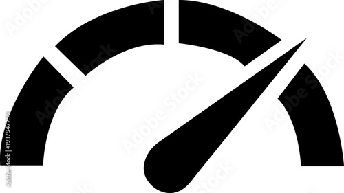 Speedometer, tachometer icon. Speed indicator sign. Internet car speed. Performance concept. Speedometer set. Fast speed sign. Flat simple icon - stock vector. See Less. isolated on transparent backgr