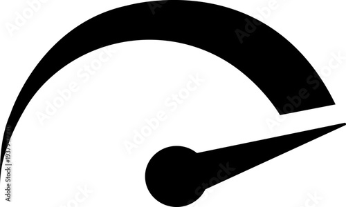 Speedometer, tachometer icon. Speed indicator sign. Internet car speed. Performance concept. Speedometer set. Fast speed sign. Flat simple icon - stock vector. See Less. isolated on transparent backgr