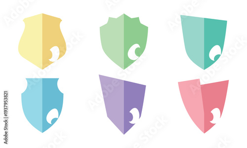 Easter sunday egg hunt colorful easter egg masks