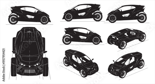 Space Shuttle Blueprint – Aerospace Spacecraft CAD Technical Drawing