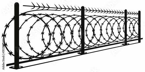 A detailed illustration of a complex mechanical gear system with multiple interlocking components. Vector