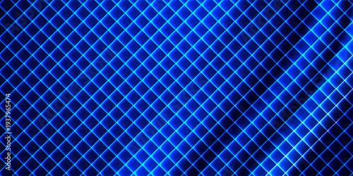 Futuristic ribbed texture with fractal glass effect and smooth fluted vertical lines of rainbow neon gradient. EPS 10