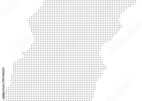Curve Shape halftone background effect.