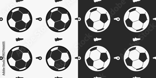 football seamless pattern. soccer seamless pattern. football vector illustration