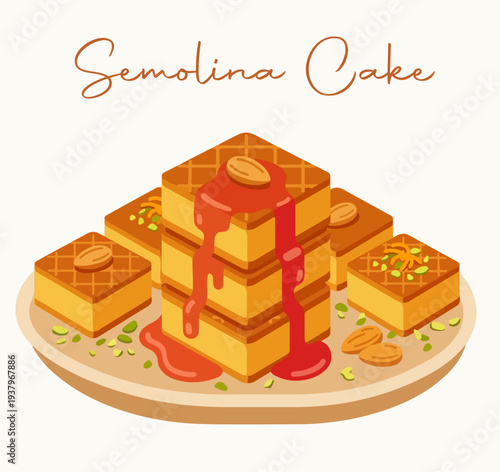 semolina cake