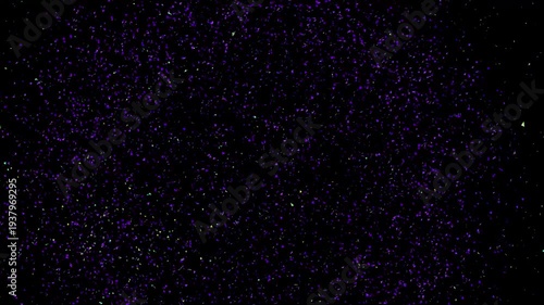 abstract background with particles in space