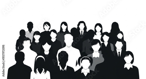 Diverse Group of Business People.