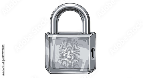 Biometric Security Lock with Fingerprint Scan Technology