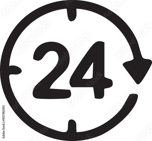 Black and white vector illustration of number zero zodiac symbol icon set