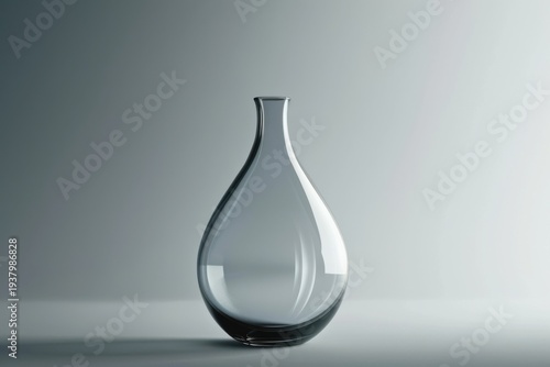 Sleek and Simple Glass Vase