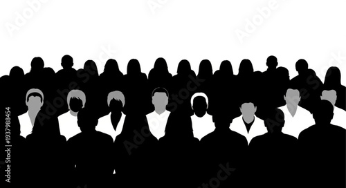 Group of Men Standing Together.