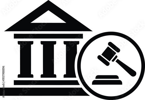 Law and justice icon