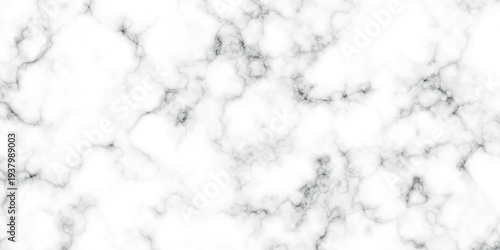 White marble texture with gray veins abstract background