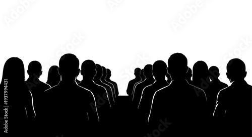 Group of People Standing Together.