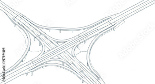 Highway Interchange Road Infrastructure.