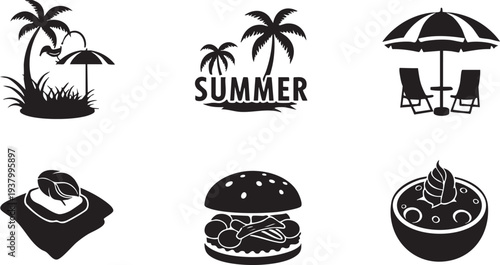 A collection of 12 black ink brush strokes on a white background for design and artistic use