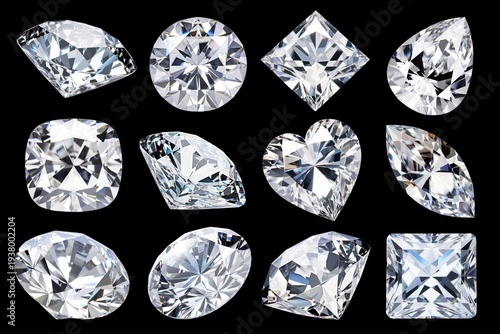 Jewelry diamond element set