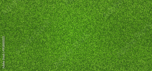 Grass top view bg. Green golf field pattern. Soccer lawn. Sport stadium. Garden texture. Spring carpet. Football championship. Spring summer eco banner. Vector illustration