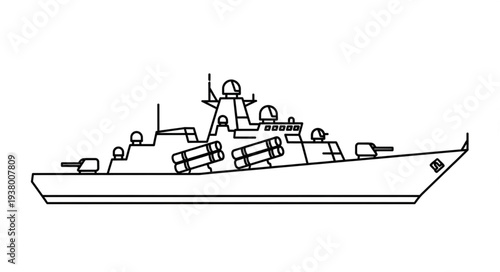 Military Naval Warship Vessel Ship.