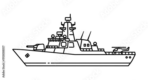 Military Naval Warship Vessel Ship.
