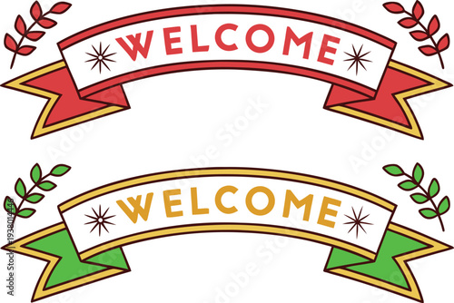 Welcome Greeting Banner Message. Welcome Lettering Greeting Concept. Welcome Signboard Greeting Message. Welcome Greeting For Visitors. Welcome Greeting Message Concept. Friendly Welcome Sign Message