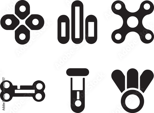 Pet Care Icon Set Vector Collection