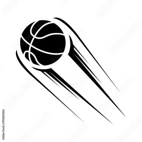 Basketball icon vector. Three pointer Illustration sign. Throwing the ball symbol or logo.