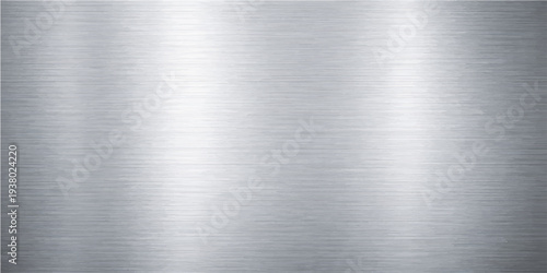 Abstract a close-up image of a polished, brushed metal surface, creating a sleek and modern feel. The texture subtly reflects light, enhancing the contemporary aesthetic.