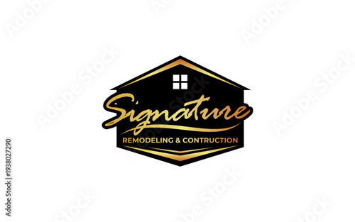 Illustration vector graphic of remodeling and construction, home repair and Building renovation logo design template