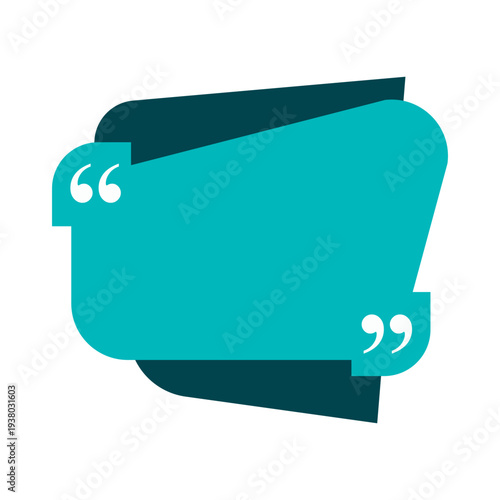 blue dialog bubble speech icon