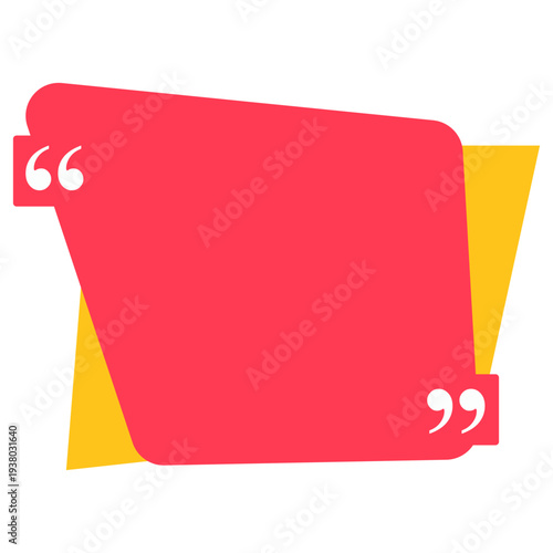 wide speech bubble message frame